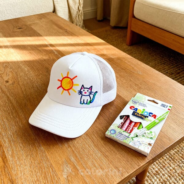 Șapcă de colorat KIT DIY